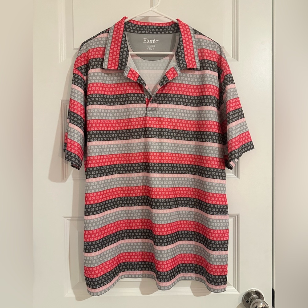 Etonic Patterned Polo